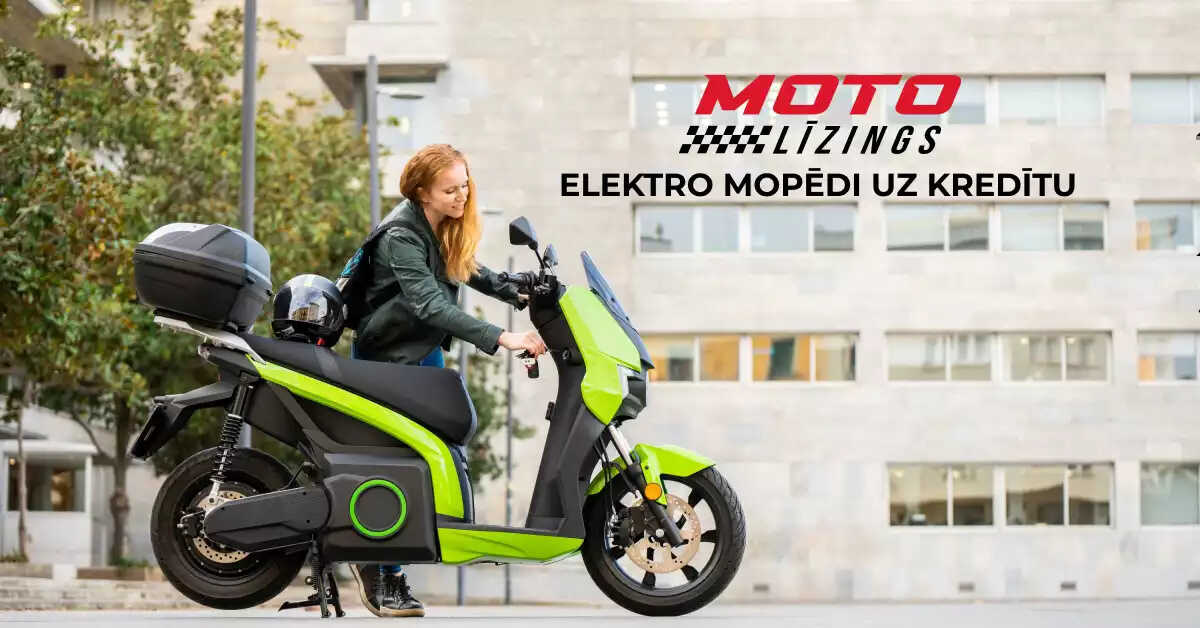 Elektro mopēdi uz kredītu Elektro mopēdi uz kredītu